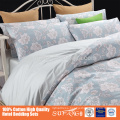 60S 100% Cotton reactive Printed Floral Pattern Duvet Set, All Sizes & Colors